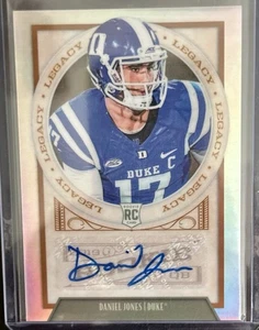 2019 Panini Legacy prism Daniel Jones Rookie Auto  #151 - Picture 1 of 5