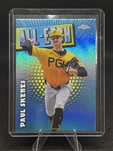 Inserto cromado Paul Skenes 2025 Topps #CAE-18 Pittsburgh Pirates - Imagen 1 de 2
