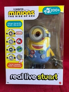MINIONS REAL LIFE STUART SPRECHENDE ANIMATRONIC FIGUR ** Mehr SELTENE & HEISSE SPIELZEUGS hier - Bild 1 von 1