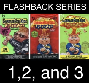 Garbage Pail Kids GPK Flashback Serie 1,2 und 3 komplette Base Sets - Bild 1 von 2