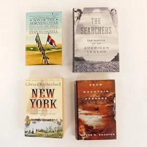 History Historical Fiction 19th Century America, lot of 4; Searchers, New York - Picture 1 of 18