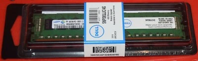 SNPD65JJC/4G Dell 4GB PC3-12800 DDR3-1600MHz ECC Registered CL11 240-Pin DIMM  - Image 1 of 4