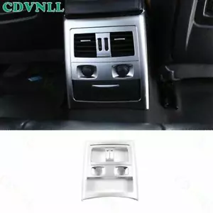 For BMW 3-Series E90 2005-12 Matte Silver Rear Air Outlet Anti-Kick Panel Cover - Picture 1 of 6