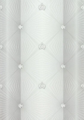 Non-woven wallpaper Harald Glööckler diamonds gray metallic 54841 (€8.23/1 sqm) - Image 1 of 3