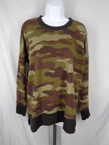 LuLaRoe Hannah Camouflage Top Size Medium New - Picture 1 of 11