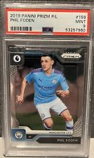 phil foden card 2019 Panini Prizm Graded PSA 9 Foden Football Card