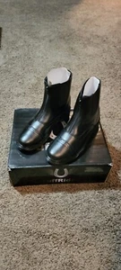 Botas de paddock TuffRider para niños con cremallera frontal | Talla ecuestre para niños 4 - Imagen 1 de 12