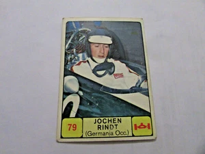 auto CAMPIONI DELLO SPORT 1968/69 - JOCHEN RINDT - n°79, panini - vedi foto - - Picture 1 of 3