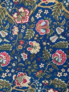 Mantel rectangular floral azul marino Waverly 80 X 60 pulgadas Cottage Core Boho - Imagen 1 de 5