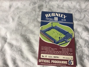 1967 UEFA CUP BURNLEY V NAPOLI 13 - Picture 1 of 1
