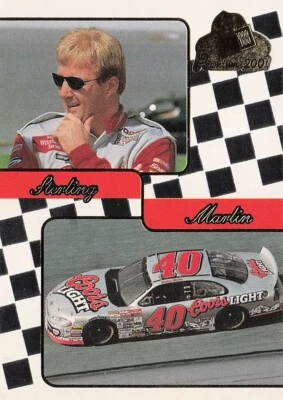 2001 Press Pass Premium NASCAR Racing #41 Sterling Marlin - Image 1 of 3