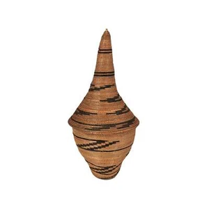 Tutsi Korb mit Deckel Ruanda - Bild 1 von 2