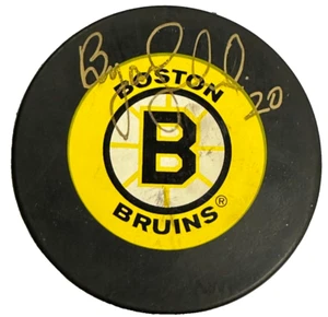 Bryan Smolinski Autographed Boston Bruins Hockey Puck BAS - Picture 1 of 3