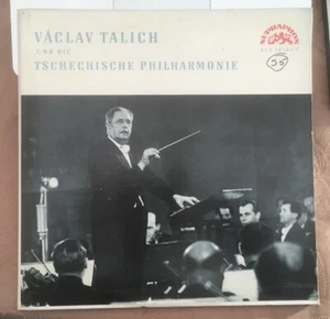 Václav Talich & The Czech Philharmonic: Supraphon 2LP Mono SUA01404/5 VG+ Tested - Bild 1 von 10