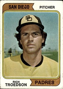RICH TROEDSON 1974 Topps #77 BUY ANY 2 ITEMS FOR 50% OFF   B210R1S29P5