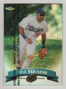 1998 Topps Finest Refractor #271 Jose Vizcaino Los Angeles Dodgers BV$3 - Picture 1 of 1