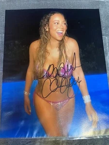 HOT SEXY MARIAH CAREY signed 8x10 with dual COAs - Bild 1 von 3