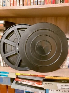 2 bobines vides pour film super 8..noir..en plastique..2 x 360 m - Photo 1/5