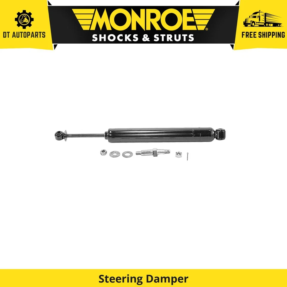 For 1986-1995 Toyota Pickup 4WD Steering Damper Front Monroe 1987 1988 1989 - Image 1 of 1