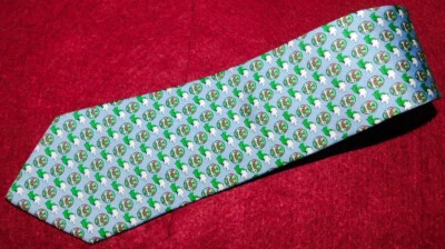 BOY'S VINEYARD VINES NEW CANAAN COUNTRY CLUB SIGNATURE MOTIF TIE - TIES. - Image 1 of 3