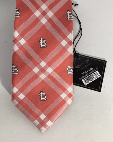 St. Louis Cardinals MLB Baseball Eagles Wings Necktie Mens 4689 Rhodes Cover