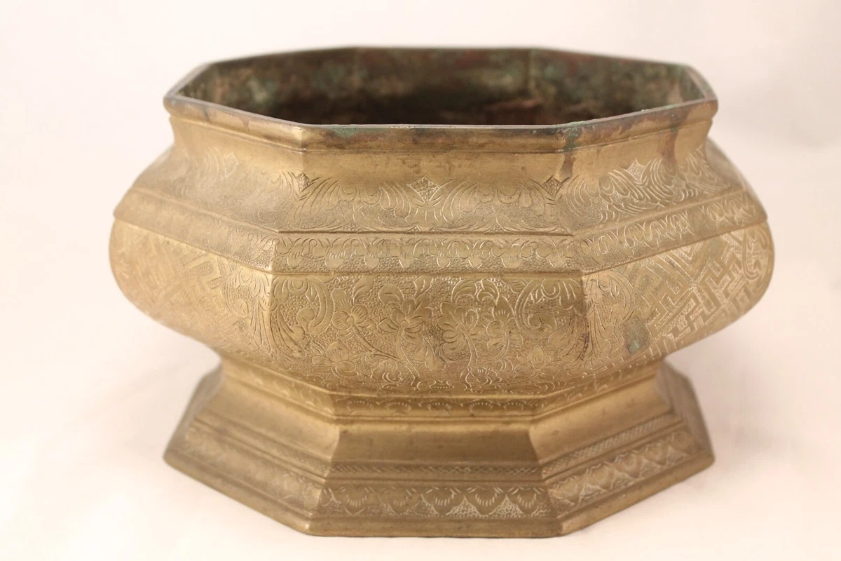 古董黄铜中国碗1850-1899 | eBay