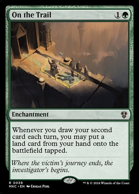 *MtG: ON THE TRAIL - Commander Murders at Karlov Manor Rare - magicman* - Bild 1 von 1