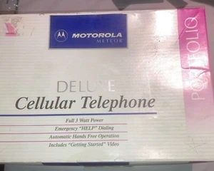 Motorola 88012A - Deluxe Cellular Telephone, Brick / Bag Style Movie Prop CA NY - Picture 1 of 9