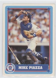 1993 US Dept of Transportation/Little League Car Safety Panels Mike Piazza HOF