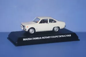 MAZDA FAMILIA CUPÉ GIRATORIO (RX-1) 1968 blanco 1/64 Konami Japón - Imagen 1 de 7