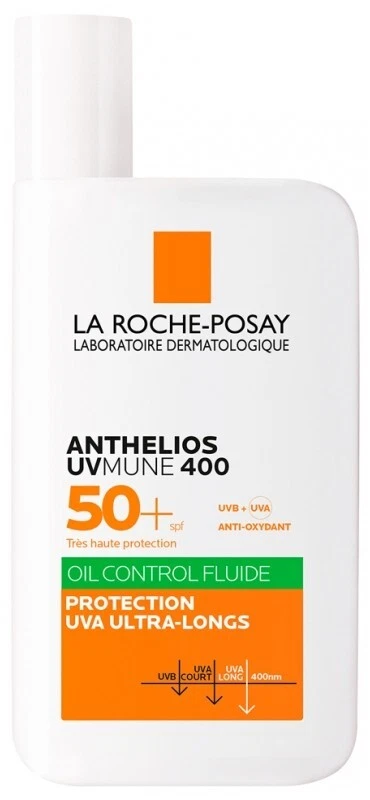 La Roche Posay Anthelios UVMune 400 Oil Control Dry Touch Fluid SPF50+ 50ml - Image 1 of 1