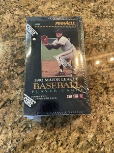 1992 Score Pinnacle Serie 2 Baseball fabrikversiegelte Verpackung - Bild 1 von 1