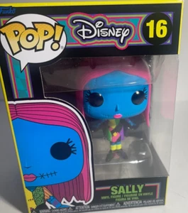 FUNKO POP DISNEY BLACK LIGHT SALLY #16 NIGHTMARE BEFORE CHRISTMAS  NEW! MINT - Picture 1 of 4