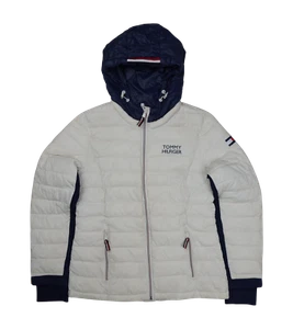 Chaqueta acolchada Tommy Hilfiger para hombre S blanca - Imagen 1 de 2
