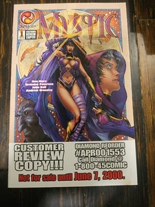 Mystic #1 CrossGen 2000 Cystomer Review Copy - Picture 1 of 3