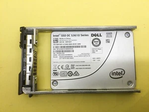 09F3GY DELL /Intel DC S3610 Series SSDSC2BX800G4R 800GB 2.5 inch SATA3 SSD 9F3GY - Picture 1 of 3