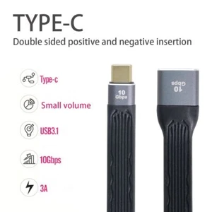 Cablecy OTG USB 3.1 Type C Male Host USB3.0 Type A Female for Laptop & Phone - Picture 1 of 4