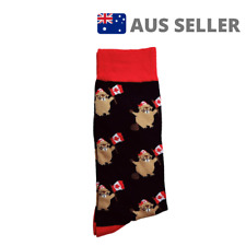 Unisex Canada Beaver Animal Novelty Socks Christmas Gift