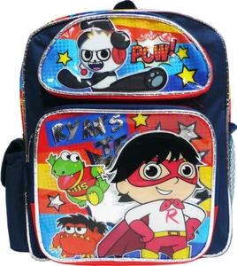 Mochila escolar para niños pequeños Ryan's World de 12" bolsa de libros para niños - Imagen 1 de 3