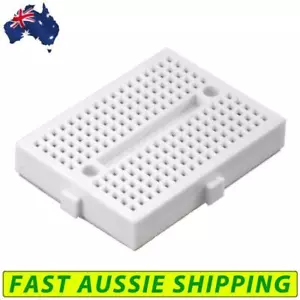 170 Tie Point Mini White Solderless Breadboard (PIC / Arduino / AVR / ARM) - Picture 1 of 3
