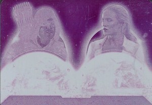 Cryptozoic CZX Crisis on Infinite Earths Magenta Printing Plate Autograph SACL