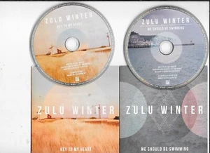 2 x ZULU WINTER - we should be swimming + key to my heart - promo cd s - Bild 1 von 1