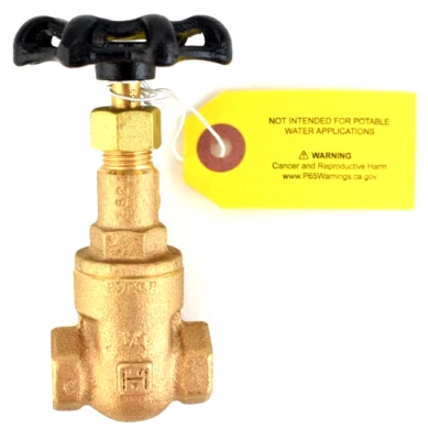 Hammond Valve IB640 1/4" Bronze Rising Stem Valve Gate - 125SWP 200WOG - Image 1 of 3