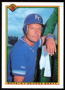 1990 Bowman George Brett Kansas City Royals #382