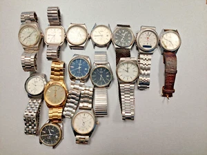 LOT of 14 Puma Vintage Watch For Parts or Repair! - Picture 1 of 6