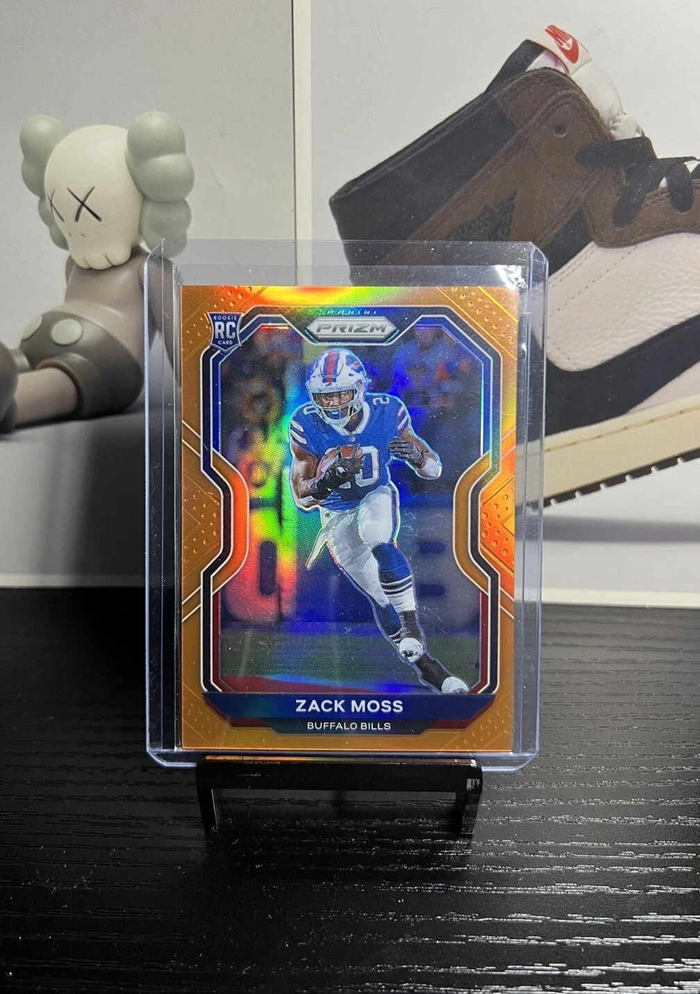 2020 Panini Prizm Rookie Orange Prizm /249 Zack Moss #311 Rookie RC