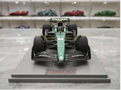 Spark 1:18 Aston Martin Cognizant AMR23 14# Alonso F1 2023 Resin Model Car Gifts - Image 1 of 4