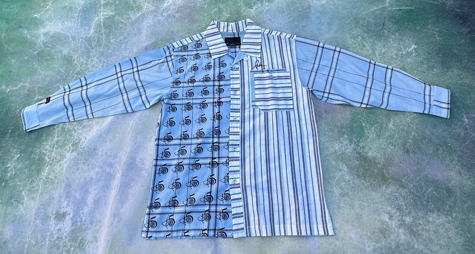 Camisa Manga Larga Colección Fubu Vintage Talla Juvenil M (12-14). Foto 1 de 4