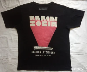 t-shirt rammstein. Stadion Letzigrund Zürich 2022 Gr. M Marilyn Manson Slipknot - Bild 1 von 8