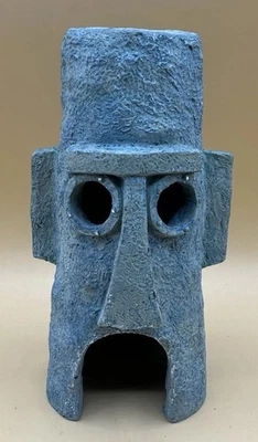 Аквариум Губка Боб Кальмар Орнамент Аквариум Дом Рыба Скрытие Декор Расходные материалы - Изображение 1 из 4